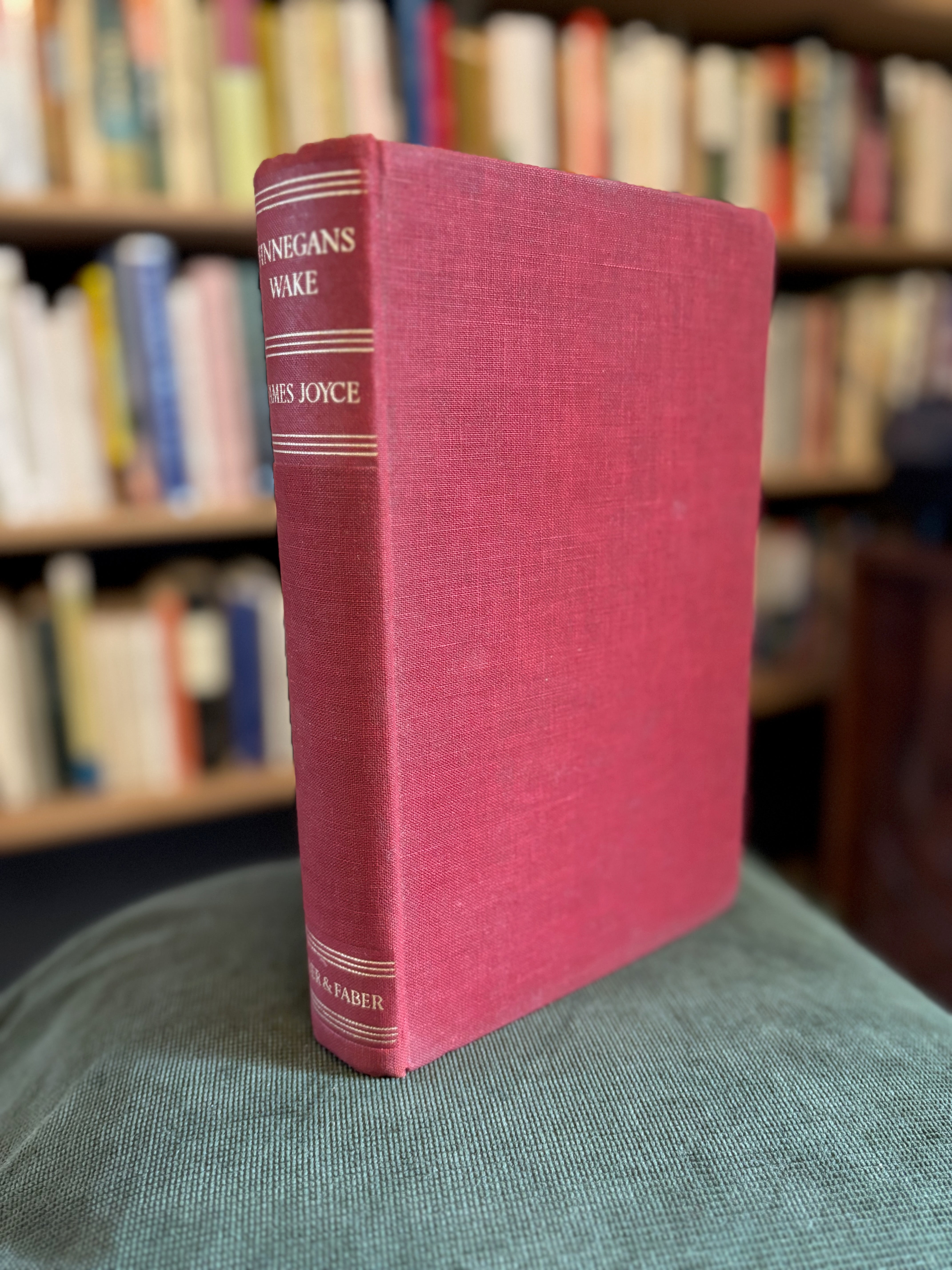 FINNEGANS WAKE BY JAMES JOYCE　1968 FINNEGANS WAKE BY JAMES JOYCE 1964 THIRD EDITION – MFR Rare Books